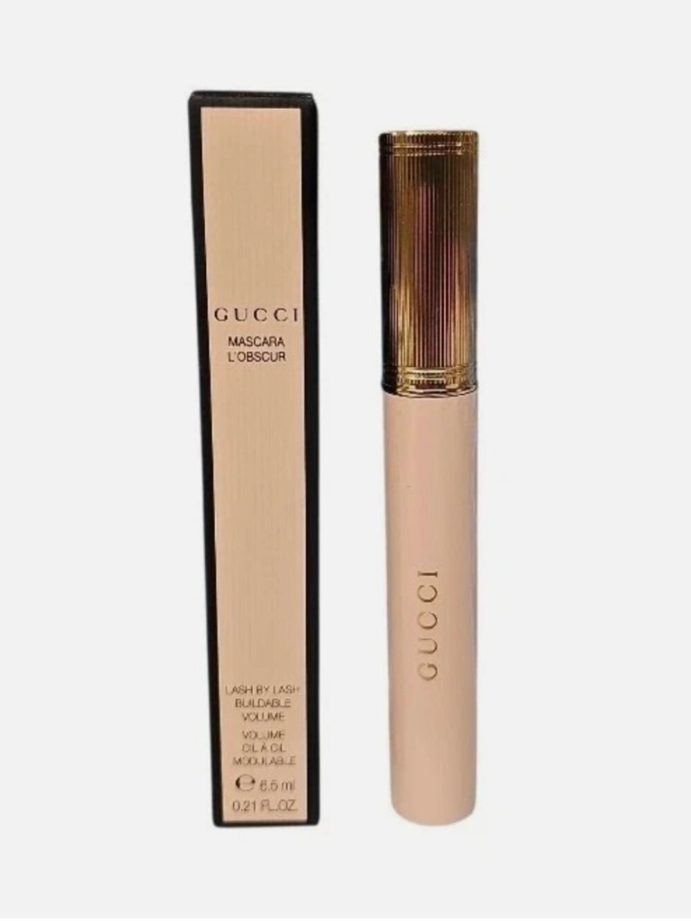 Gucci L'Obscur Lengthening Buildable Volume Mascara 6.5ml/0.21oz Eve Black NIB